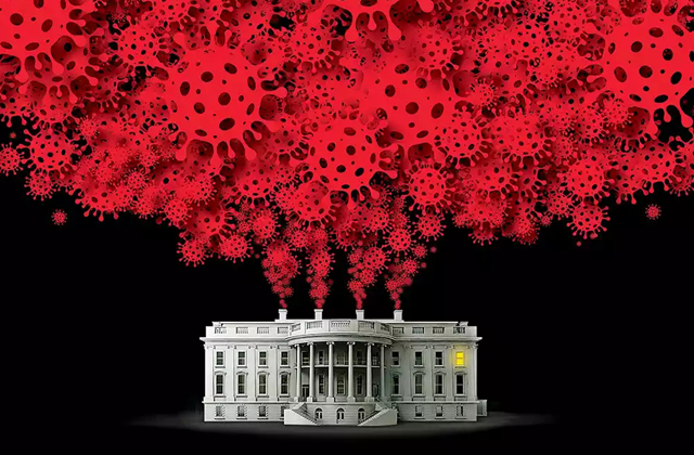《时代周刊》——病毒下的白宫