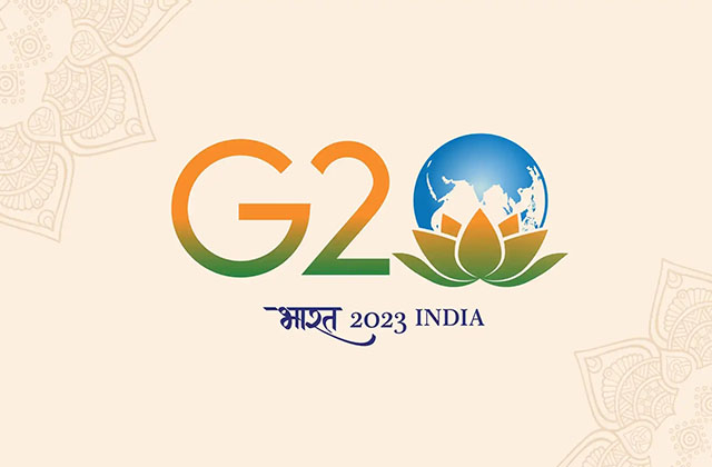 2023年G20峰会在印度举行，并发布LOGO