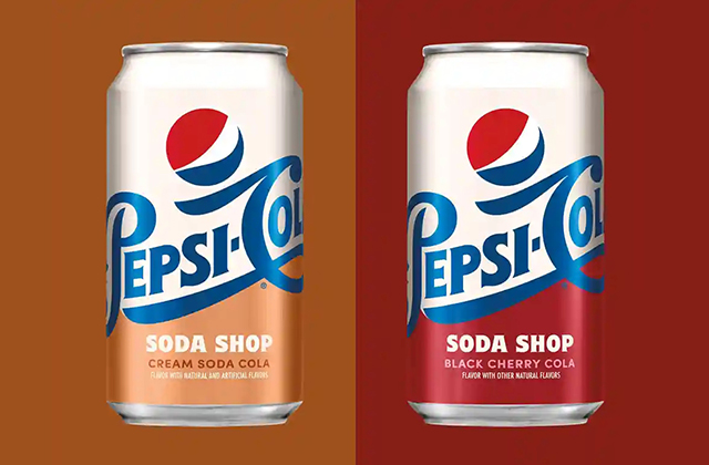 百事可乐Soda Shop系列，怀旧又新派！